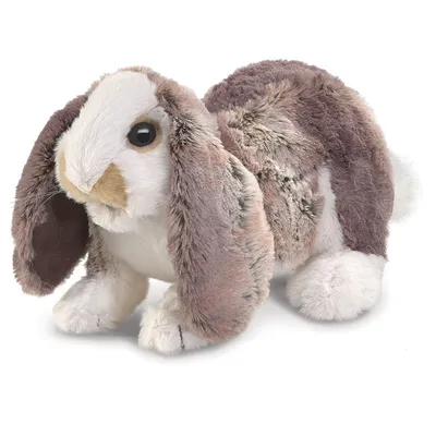 Produktbild von Folkmanis Handpuppe Hängeohr Hasenbaby 3048