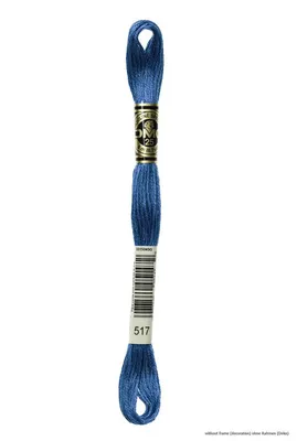 Produktbild von DMC Stickgarn Mouline Special 117MC -517, 6-fädig, 8m