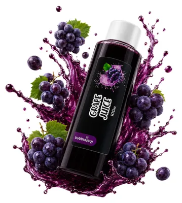 Produktbild von BubbleJoy Sirup Traube 100 ml Fruchtsirup für Bubble Tea