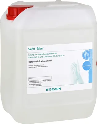Obrázek produktu pro Kanystr na dezinfekci rukou Softa-Man 5 litrů