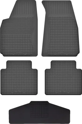 Produktbild von Gummi Fußmatten Set Für: Fiat Marea (1995-2001) Gummimatten Schwarz