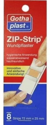 Zdjęcie produktu dla Zamek błyskawiczny wodoodporny 72x25mm 8 szt