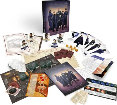 Obrázek produktu pro Dune - Adventures in the Imperium: Agents of Dune Starter Set - Tabletop-Rollenspiel - ENG Edition