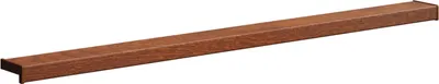 Produktbild von vidaXL Fensterbank Braunes Holz 160 x 10 x 4,5 cm PVC