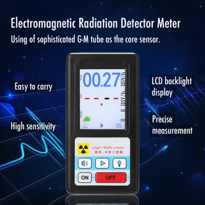 Immagine prodotto di Rilevatore di radiazioni nucleari, contatore Geiger, dosimetro personale, rilevatori per marmo, tester per radiazioni beta, gamma e raggi X