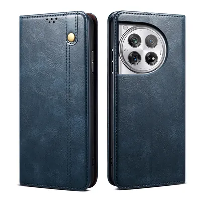 Produktbild von Hülle für OnePlus ACE3 Leder Brieftasche Schutzhülle mit Standfunktion Blau