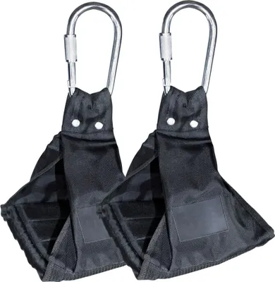 Produktbild von Best Body Nutrition - Profi Armschlaufen für Bauchtraining - schwarz - Paar