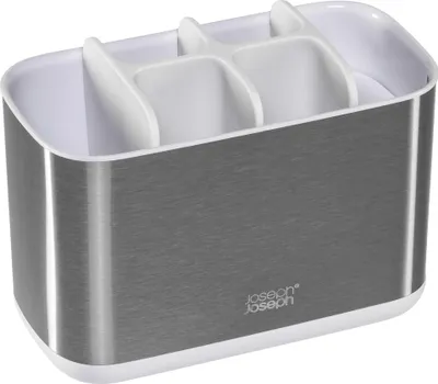 Immagine prodotto di Joseph Joseph EasyStore™ Portaspazzolino grande in acciaio - Bianco