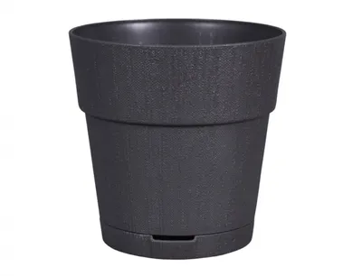Zdjęcie produktu dla Nohel Garden Osłona na doniczkę ETHICA samonawadniająca plastikowa d25x25cm