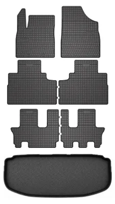Obrázok produktu pre Gumové autokoberce SolidPRO + vaňa kufra pre: Forthing U-Tour 2024- 7 ks