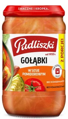 Zdjęcie produktu dla Pudliszki Gołąbki w sosie pomidorowym 590g