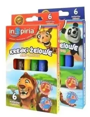 Productafbeelding van Gelpennen, 6 kleuren - InSpiria