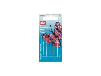 Produktbild von Prym Sticknadeln ohne Sp. ST 22 0,90 x 40 mm silber-/goldfarbig