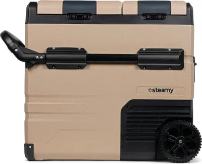 Produktbild von Steamy-E Dual Zone 55, Elektrische Kühlbox mit Rollen, 54L