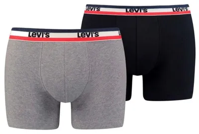Produktbild von Levi's Boxershorts, 2er-Pack, Herren, Größe M, Modell 37149-0202 - S