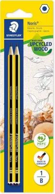 Produktbild von Famanu Bleistift Set 2 Stück - Aus recyceltem Holz mit Antislip-Oberfläche