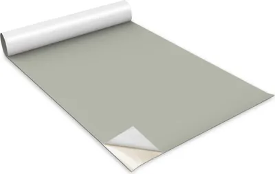 Zdjęcie produktu dla Folia samoprzylepna - Okleina meblowa - Dekoracyjna - Do mebli - Tapeta - Naklejka - Folia - Kolor szaro-zielony - 100 x 50 cm