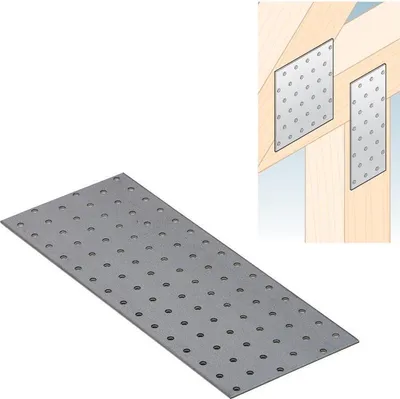 Produktbild von Platte perfor. PP 21 DMX 120x300 - verzinktes Blech - Packung mit 1 Stück