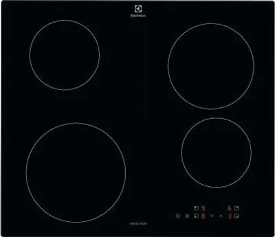 Obrázok produktu pre Electrolux CIB60424CK, Čierna, Vstavaný, 60 cm, Indukčná varná doska so zónami, Sklokeramická, 4 zone(s)