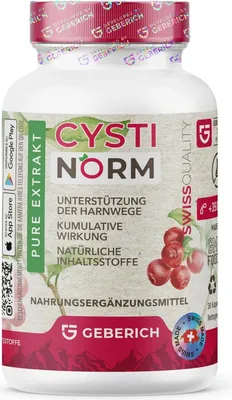 Obrázek produktu pro Doplněk stravy pro podporu zdraví moč.měchýře Geberich Cystinorm, 30 kapslí