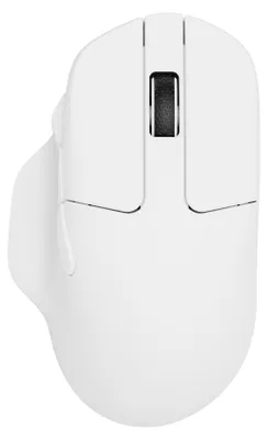 Produktbild von Keychron M7-A3, Beidhändig, Optisch, Bluetooth + USB Type-C, 26000 DPI, Weiß