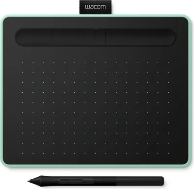 Zdjęcie produktu dla Wacom Intuos S Bluetooth, Przewodowy i Bezprzewodowy, 2540 lpi, 152 x 95 mm, USB/Bluetooth, 7 mm, Długopis