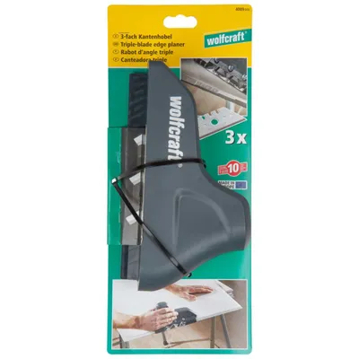 Image de Wolfcraft 4009000 3-fach Kantenhobel 1 St.