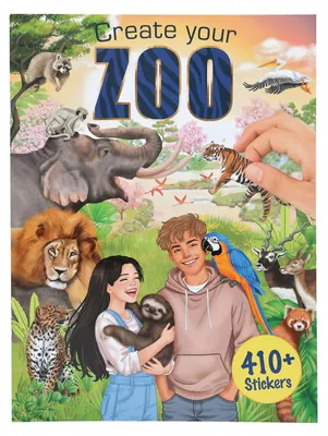 Image de Créez votre carnet d'autocollants sur le thème du zoo