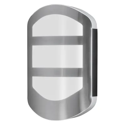 A product shot of a modern outdoor wall light.