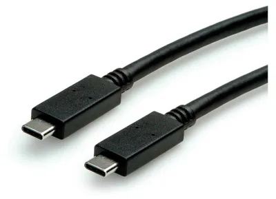 Immagine prodotto di VALUE USB 3.2 Gen 2 Kabel, C-C, ST/ST, 4K UHD-1, 10Gbit/s, Emark, 100W, wei, 1 m