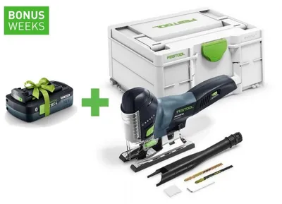 Zdjęcie produktu dla Akumulatorowa wyrzynarka wahadłowa Festool CARVEX PSC 420 EB-Basic