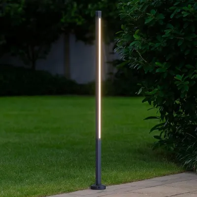 Produktbild von Jedi Moderne Stehleuchte Metall Anthrazit Led 19W 3000K Warmes Licht