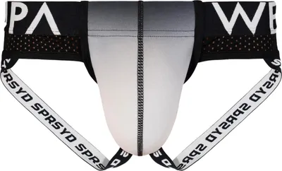 Image de SUPAWEAR - Sous-vêtement Hommes - SPR Max Gradient Jockstrap Black/White - 1x Taille L