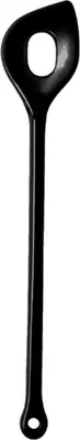 Produktbild von WACA 0225 Spitz-Lochlöffel Küchenhelfer Mehrwegartikel 310 mm, Farbe:schwarz
