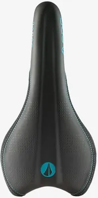 Produktbild von SDG Radar MTN Sattel, Lux-Alloy, 7x7mm, black/turquoise