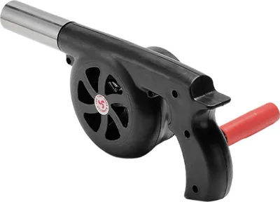 Produktbild von Tragbares Camping Handkurbel Gebläse, Outdoor Feuerstarter & BBQ Ventilator, Manuell Abluftgebläse mit Metallflügel, Leicht & Sicherheitsgriff