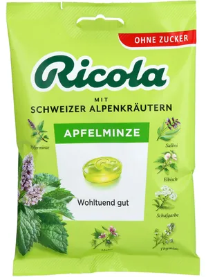 Immagine prodotto di Ricola oZ Mela alla menta, 75 g caramelle