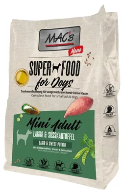 Produktbild von MACs Dog Mono Mini Lamm 7kg