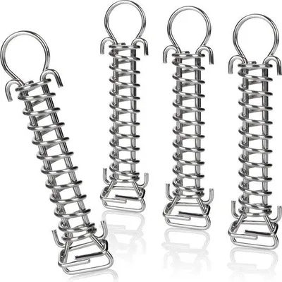 Immagine prodotto di Telo ombreggiante con doppio cavo d'acciaio, 4 pezzi, 19 cm