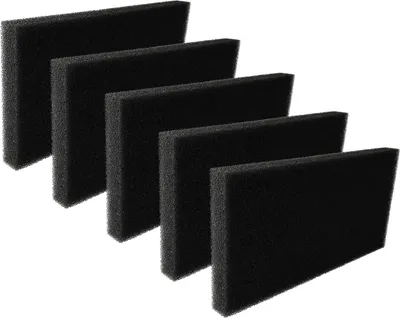 Produktbild von vhbw 5x Schaumfilter kompatibel mit Gorenje D 7465 A++, D 7462, D4E72/G, D4E82/G, D58565N, D7465 A++, D7462, D7465J, D6E82/G, D7465A++ Wäschetrockner
