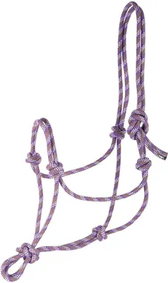 Image de Licol Harry's Horse pour poney violet