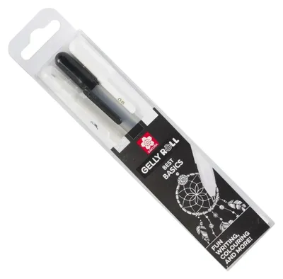 Produktbild von Gelschreiber SAKURA Gelly / 3-teiliges Set (Klar, Schwarz, Weiß)