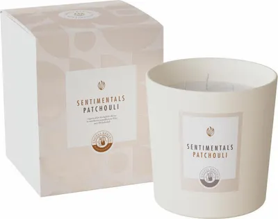 Produktbild von Engels Kerzen Duftkerze Sentimentals L im Glas - Patchouli, Rapswachs, Weiß, 15 cm, 64000020040