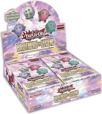 Produktbild von Yu-Gi-Oh! Brüder der Legende Booster DE