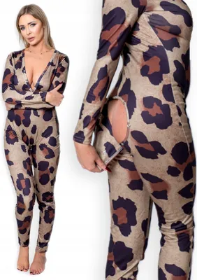 Produktbild von Damen-Pyjamas Valentinstagsgeschenk Für Ein Mädchen Mit Reissverschluss Panther Xl