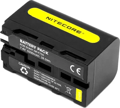 Image de Nitecore NP-F750 5200 mAh Akku