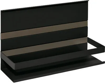 Immagine prodotto di Linero MosaiQ scaffale universale H 200 mm con telaio nero opaco / sistema di ringhiere / Kesseböhmer