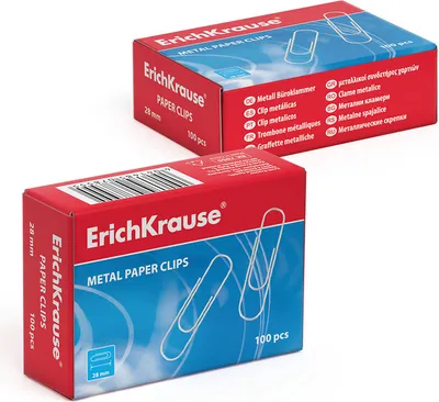 Produktbild von Büroklammern 28mm Metall kratzfrei & extra stark 100 Stück
