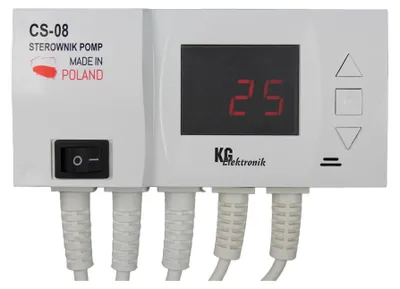 Produktbild von CS-08 WIFI Heizkreis- und Warmwasser/Pufferspeicher Regelung