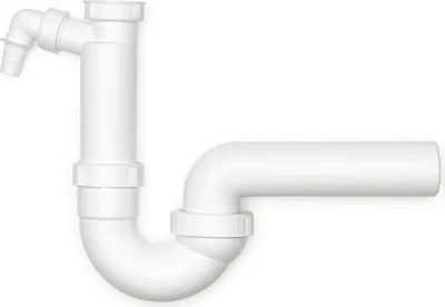 Obrázok produktu pre Guľový sifón - 3 / 1 1/2 palca x Ø 50 mm Pripojenie odtoku z drezu / sifón / zápachová uzávierka